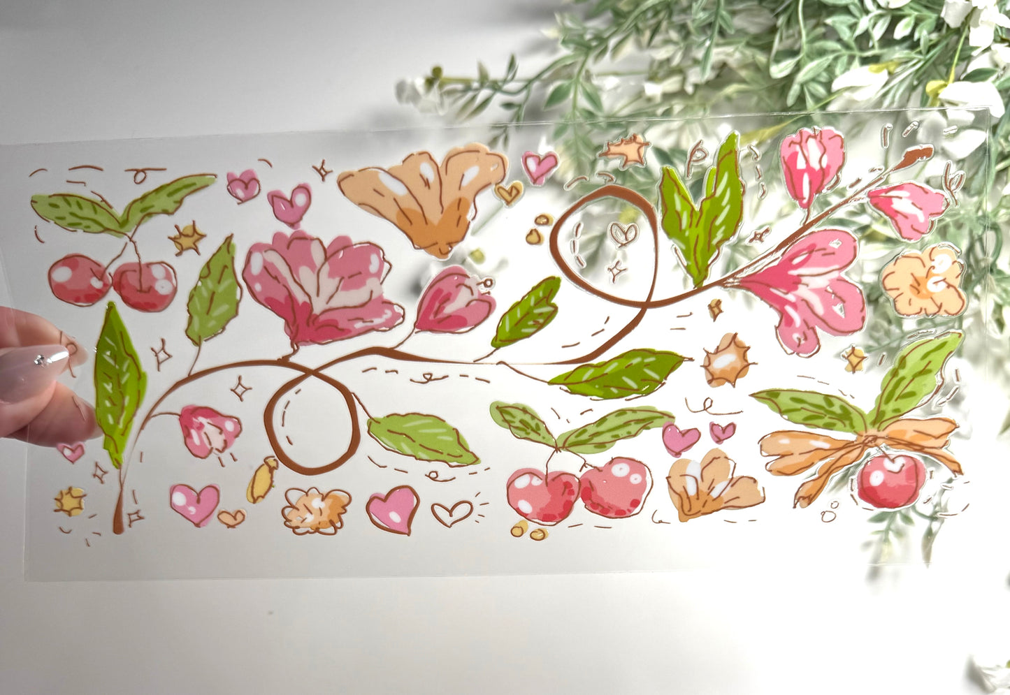 Cherry Vine UVDTF 16oz