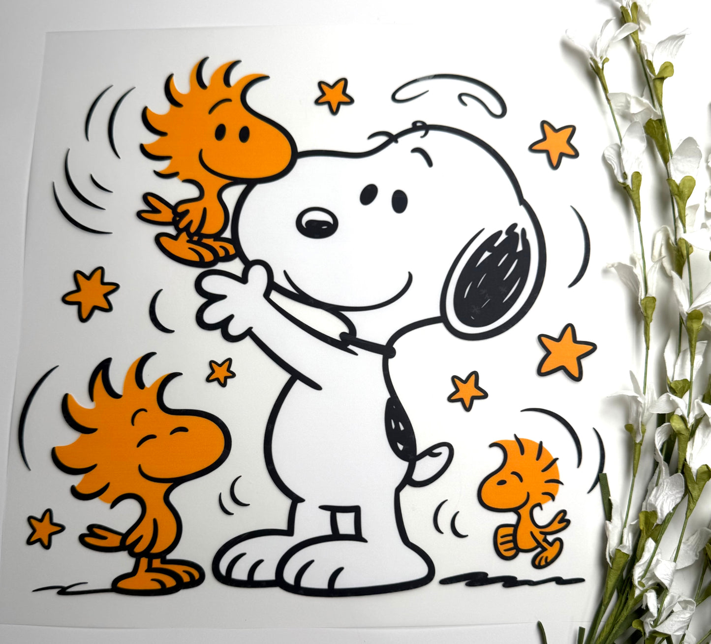 Woodstock & Pup DTF