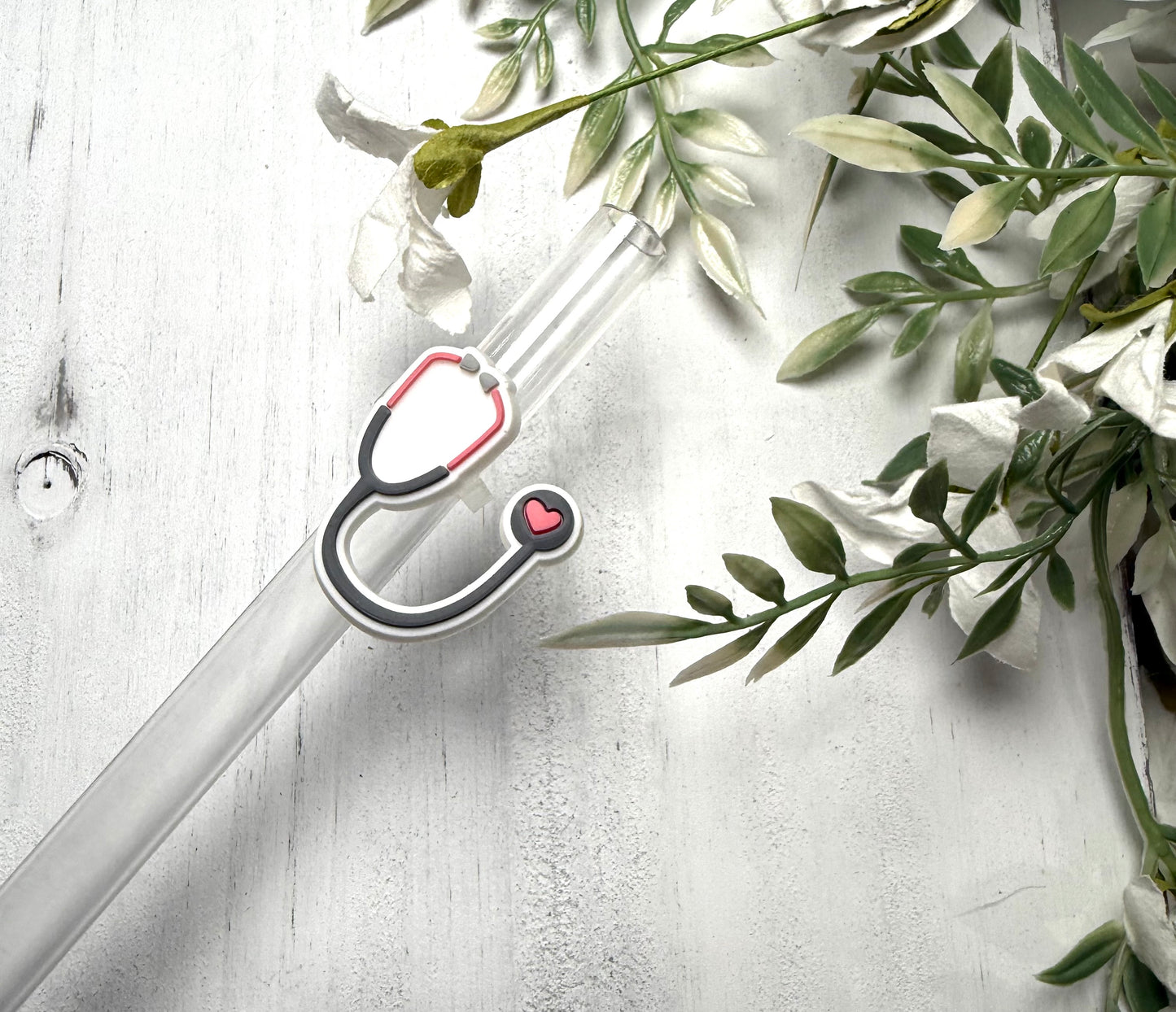 Stethoscope 10mm Straw Topper