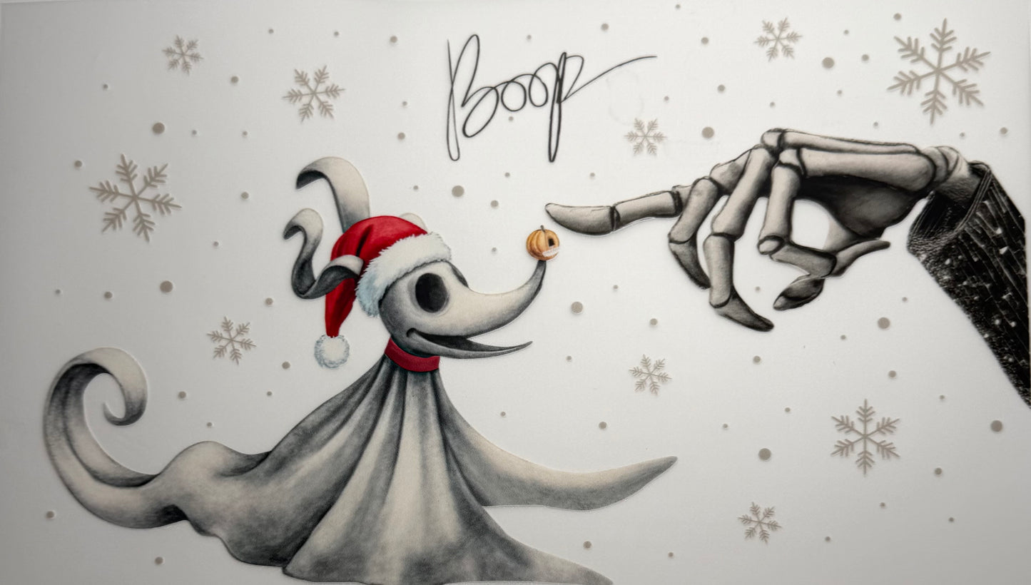 Christmas Boop Pup DTF
