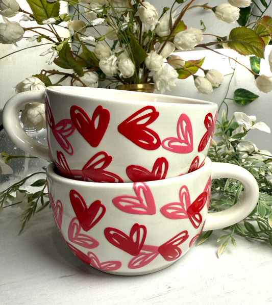 Heart Set Mugs (Set of 2)