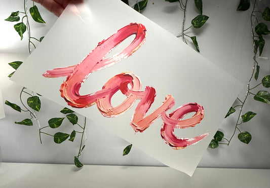 V-Day Painted Love DTF