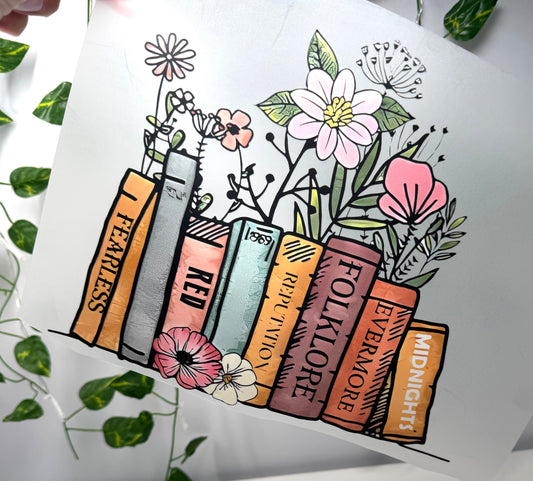 T.S Floral Books DTF
