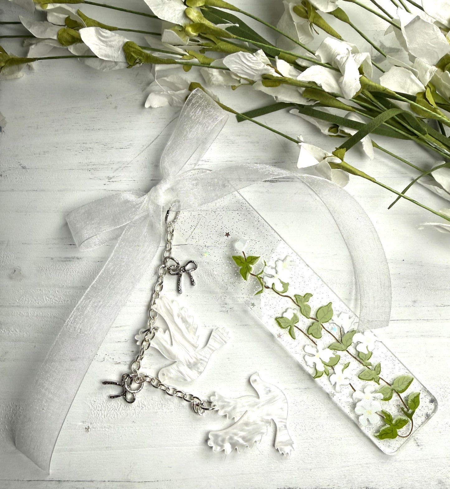 Jecii Heavens Calling Dove Bookmark