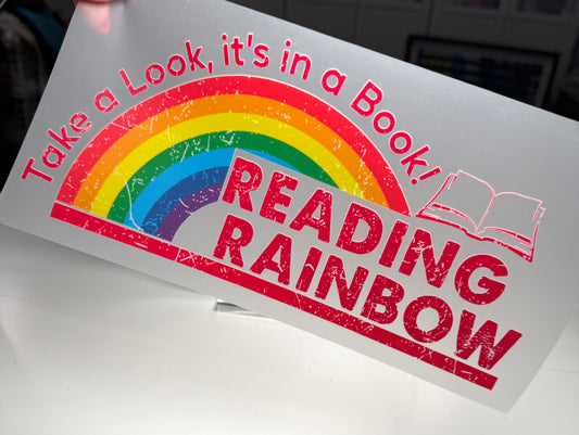 Reading Rainbow DTF
