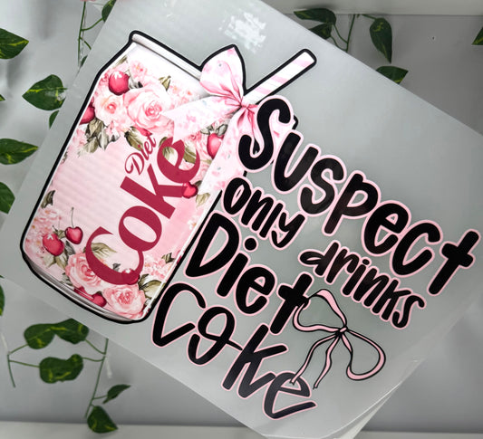 Suspect Drinks Diet DTF