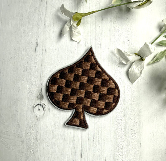 Brown Spade Patch