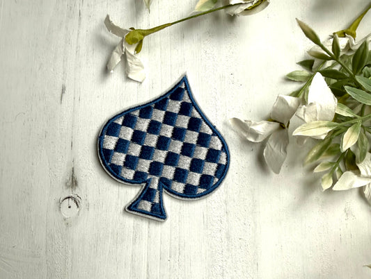 Blue Spade Patch