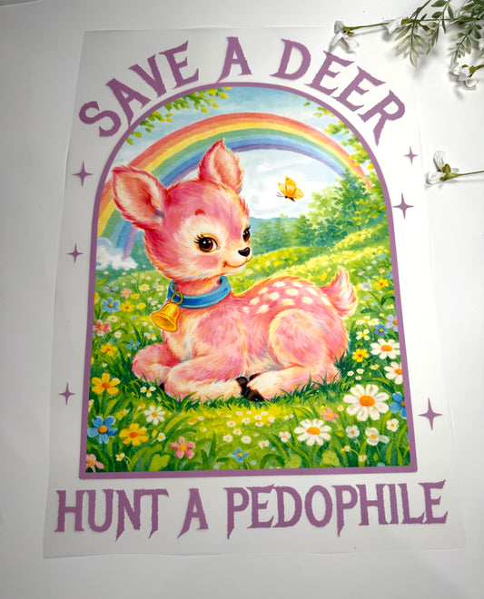 XXL DTF Save a Deer