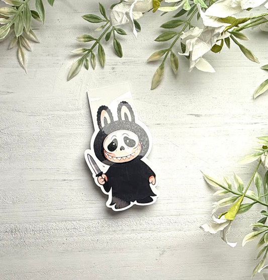 Scary Bubu Double Sided Magnet Bookmark