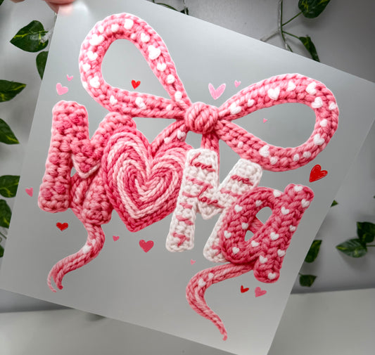 Pink Mama Bow DTF