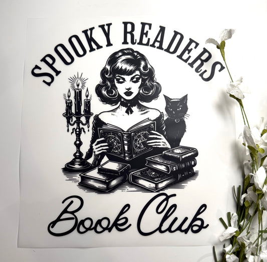 Spooky Readers -Single Color DTF
