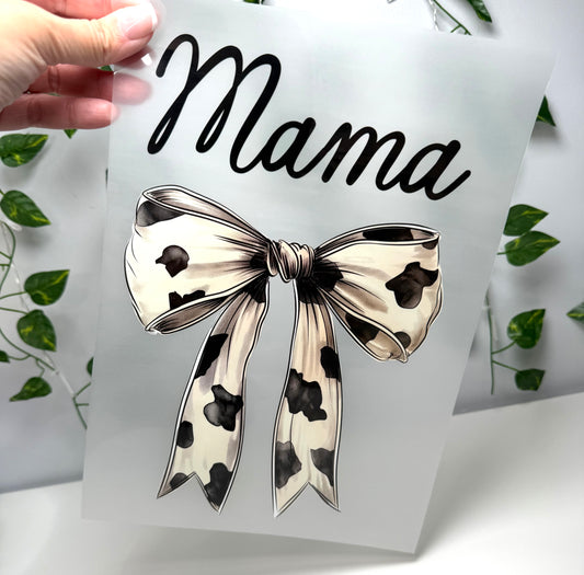 Cow Mama Coquette DTF