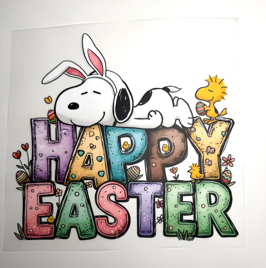 Pup Happy Easter DTF