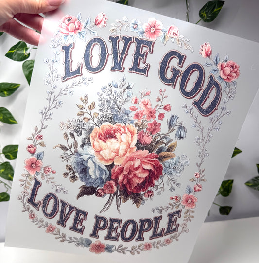 Love God, Love People DTF