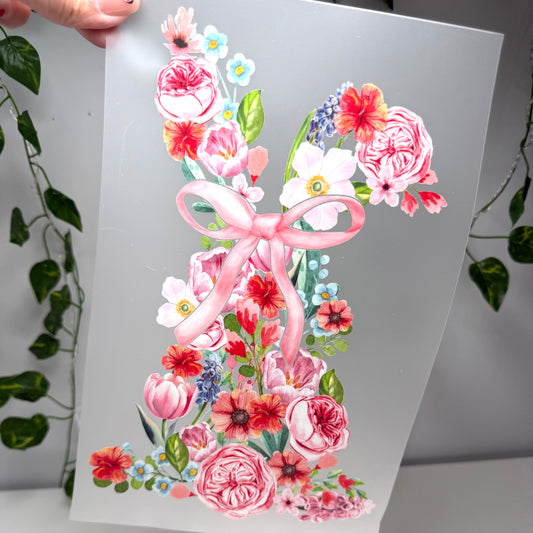 Flower Bunny DTF