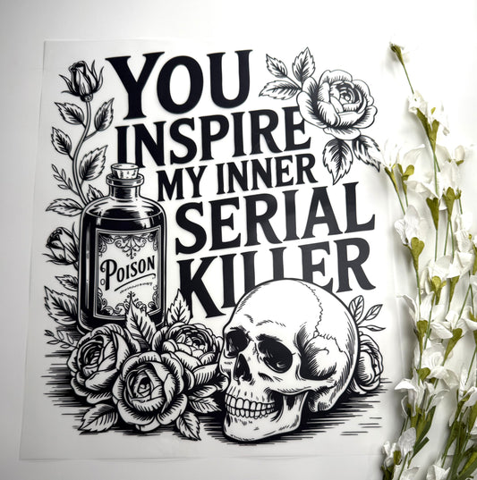 Serial Killer DTF Single Color