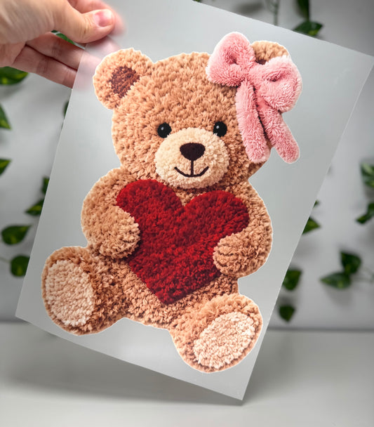 V-Day Cute Bear DTF