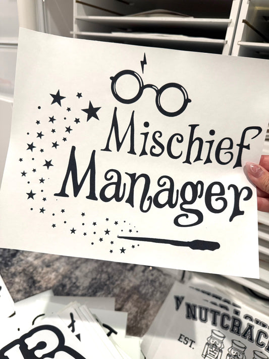Mischief (Hit Peel) DTF Single Color