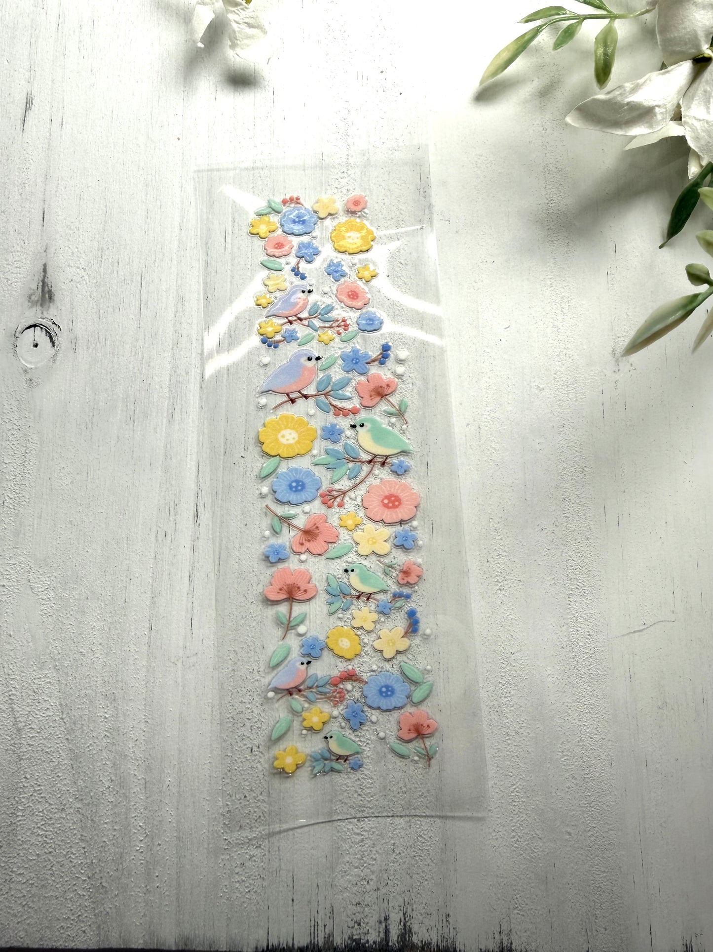 Pastel Birds Pen Wrap