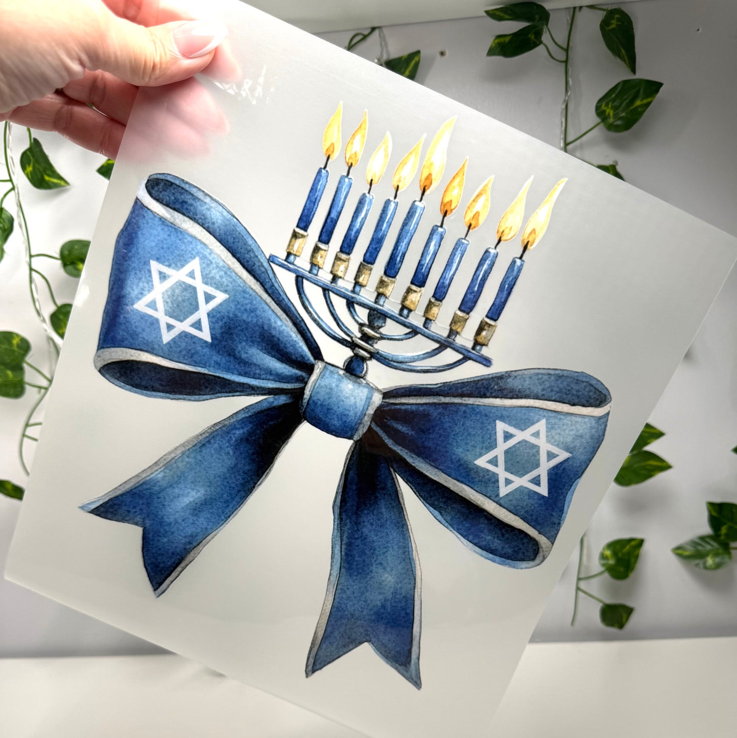 Hanukah Bow