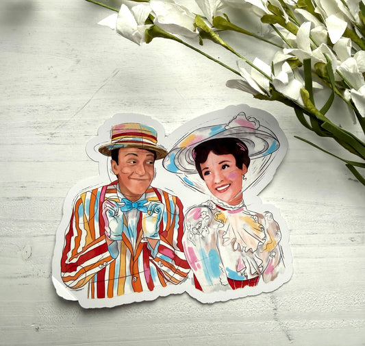 5-inch Poppins Waterproof Sticker