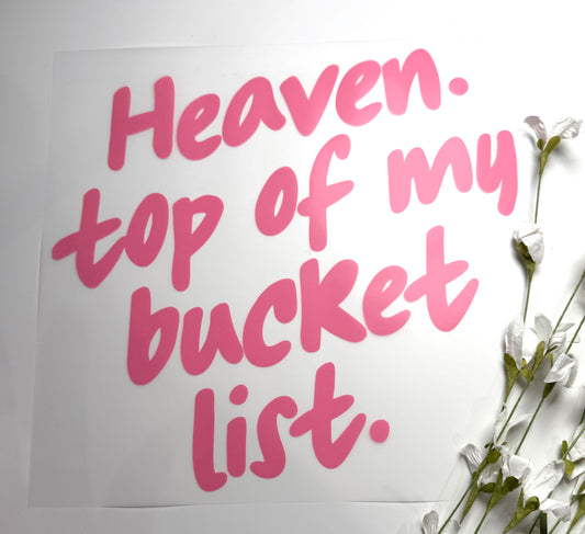 Heaven DTF- single color