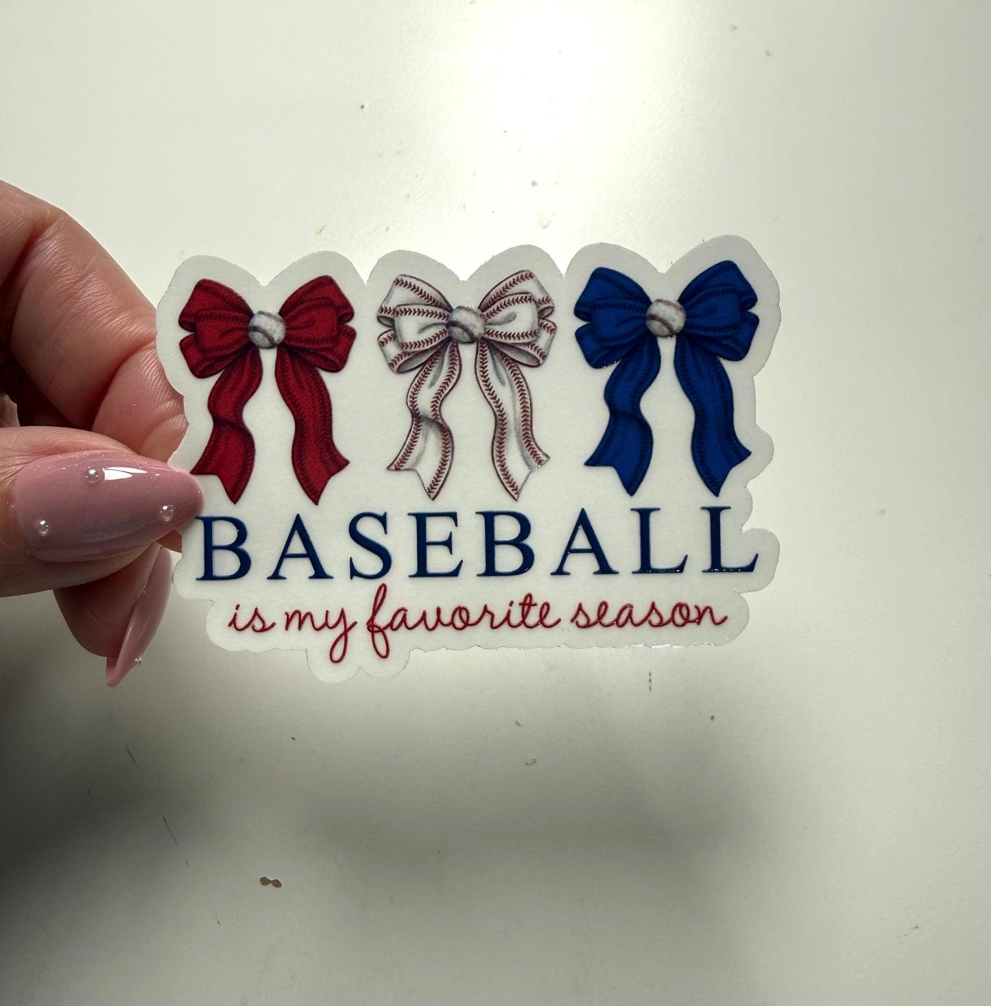 Baseball Waterproof sticker