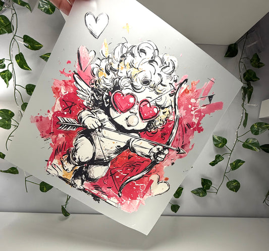 V-day Cupid W/Arrow DTF