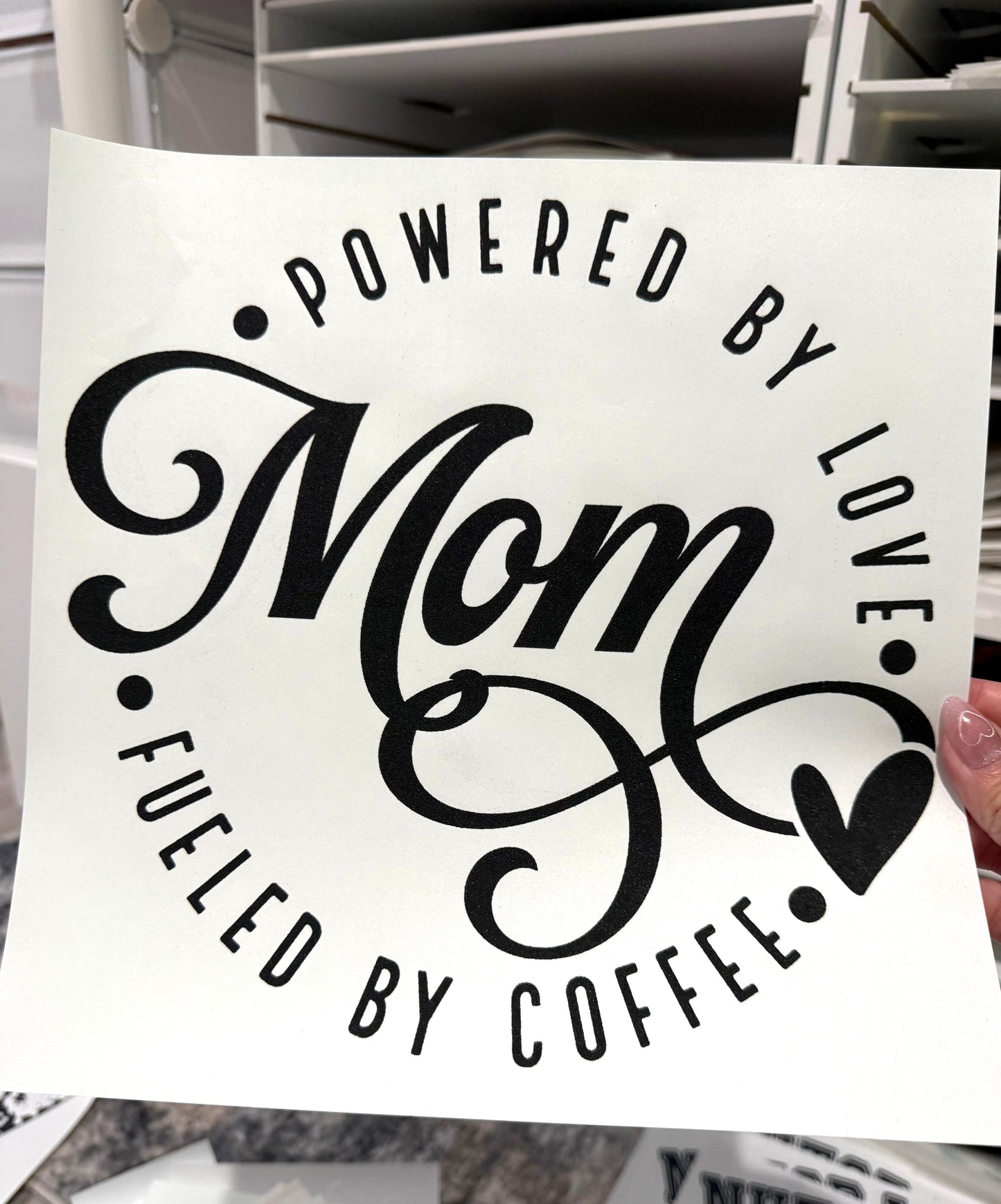 Mom (Hot Peel) DTF Single Color