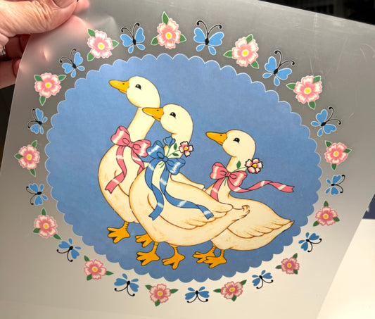 Vintage Ducks DTF