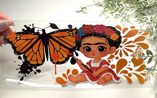 Baby Fri-Da Butterfly UVDTF