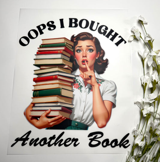 Oops Another Book DTF