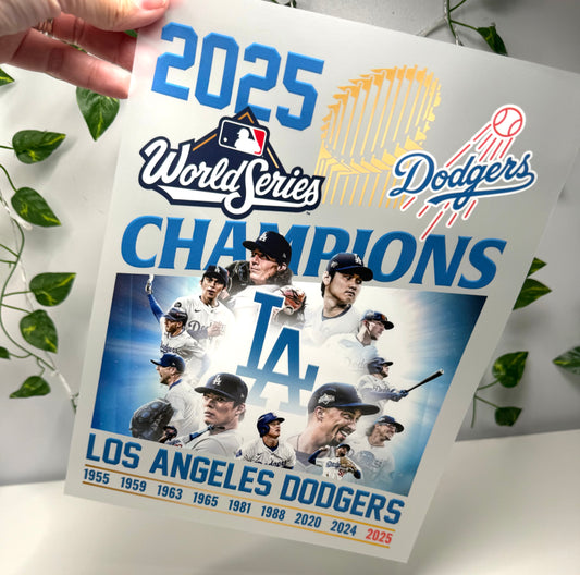 World Series LA Champs DTF