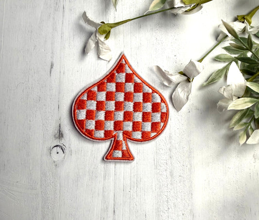 Orange Spade Patch