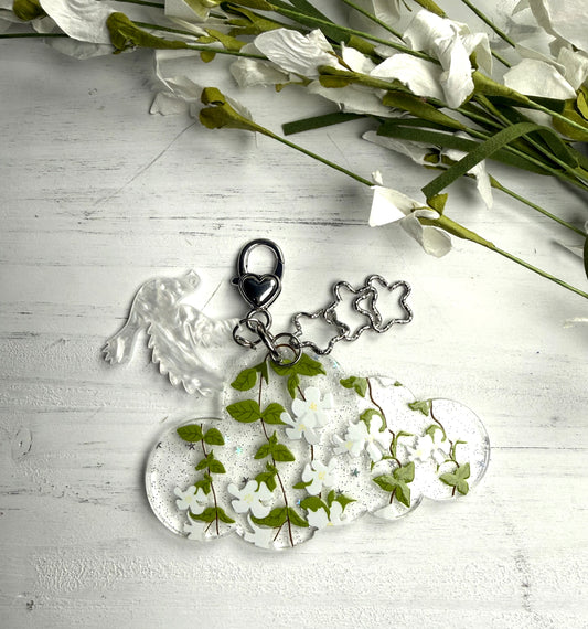 Jecii Heavens Calling Cloud Keychain