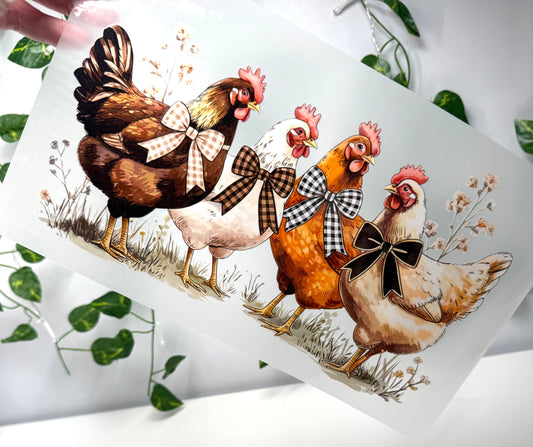 Coquette Chickens DTF