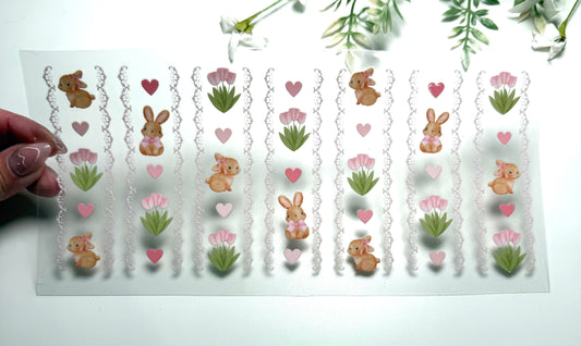Vintage Bunny UVDTF