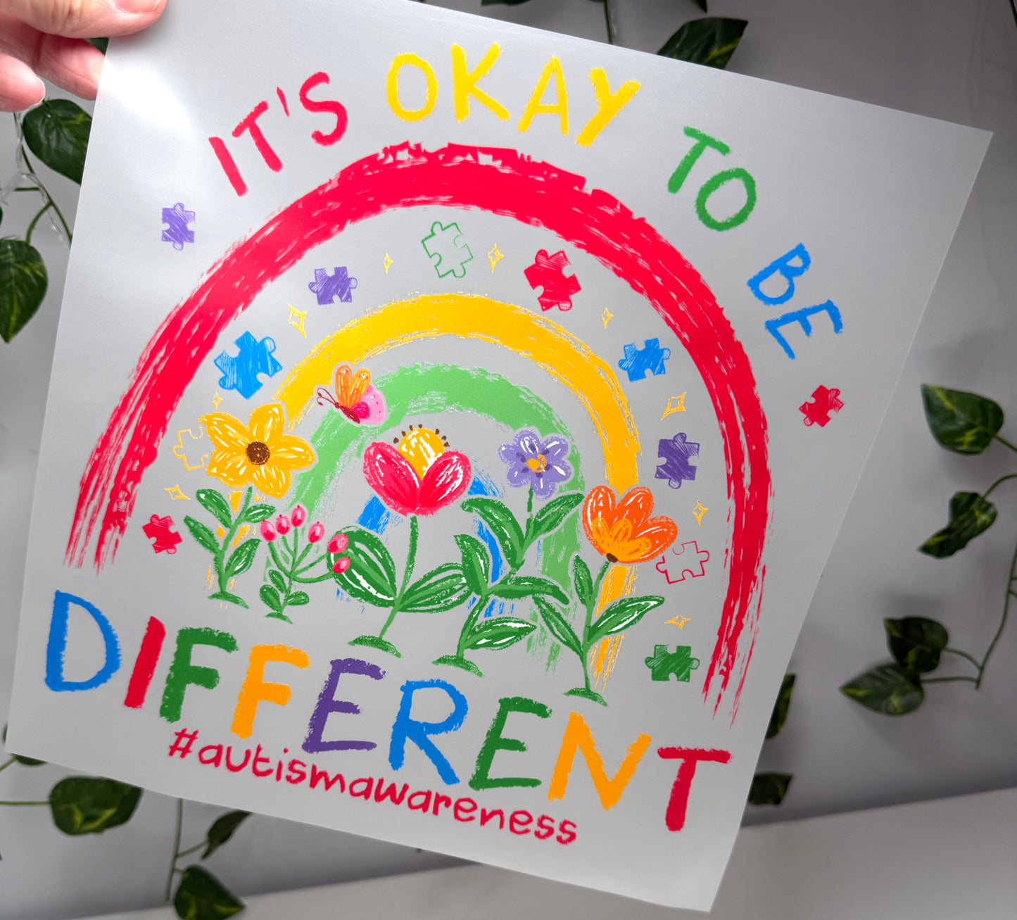 Different Rainbow DTF