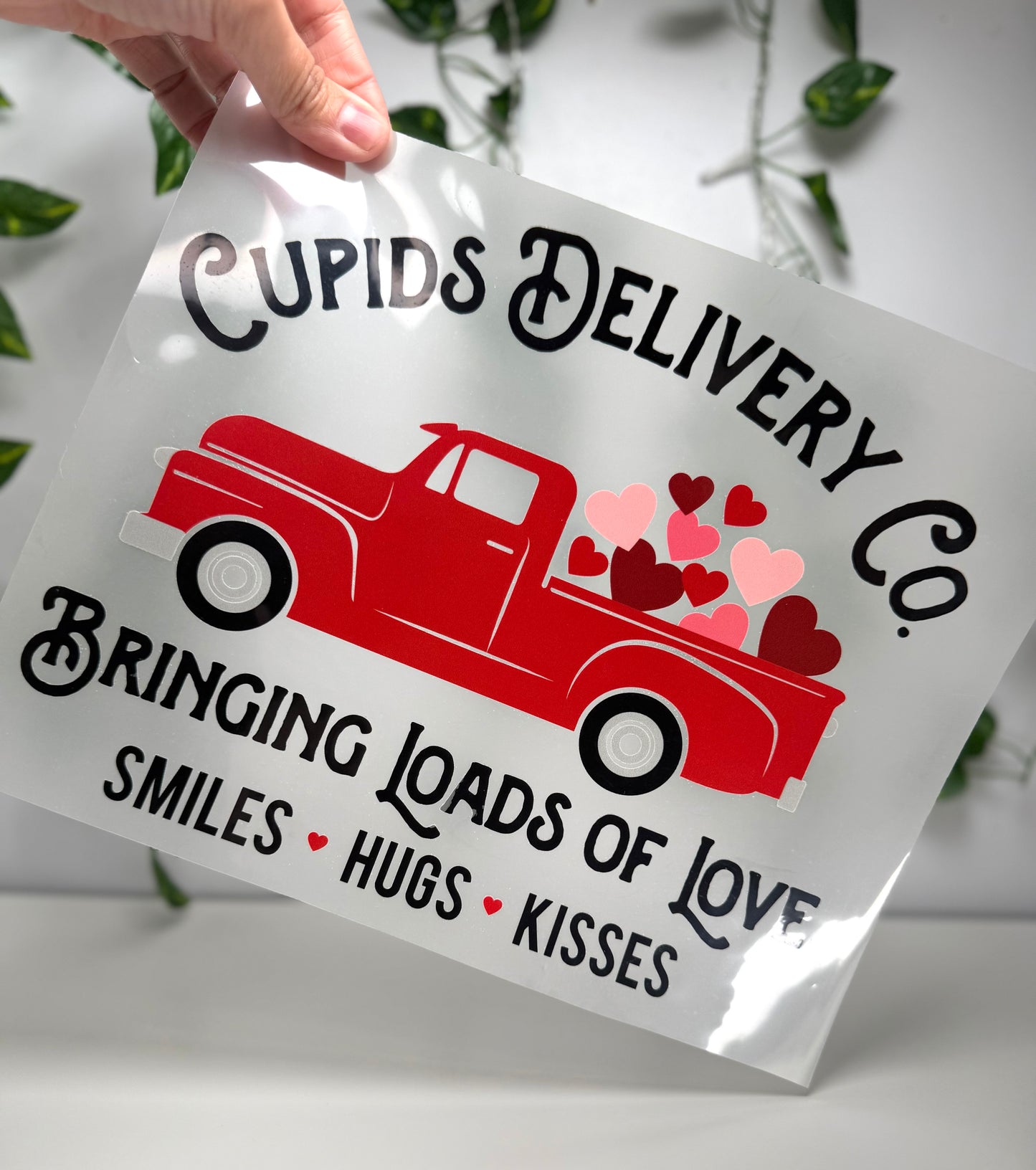 V-Day Cupid Truck DTF