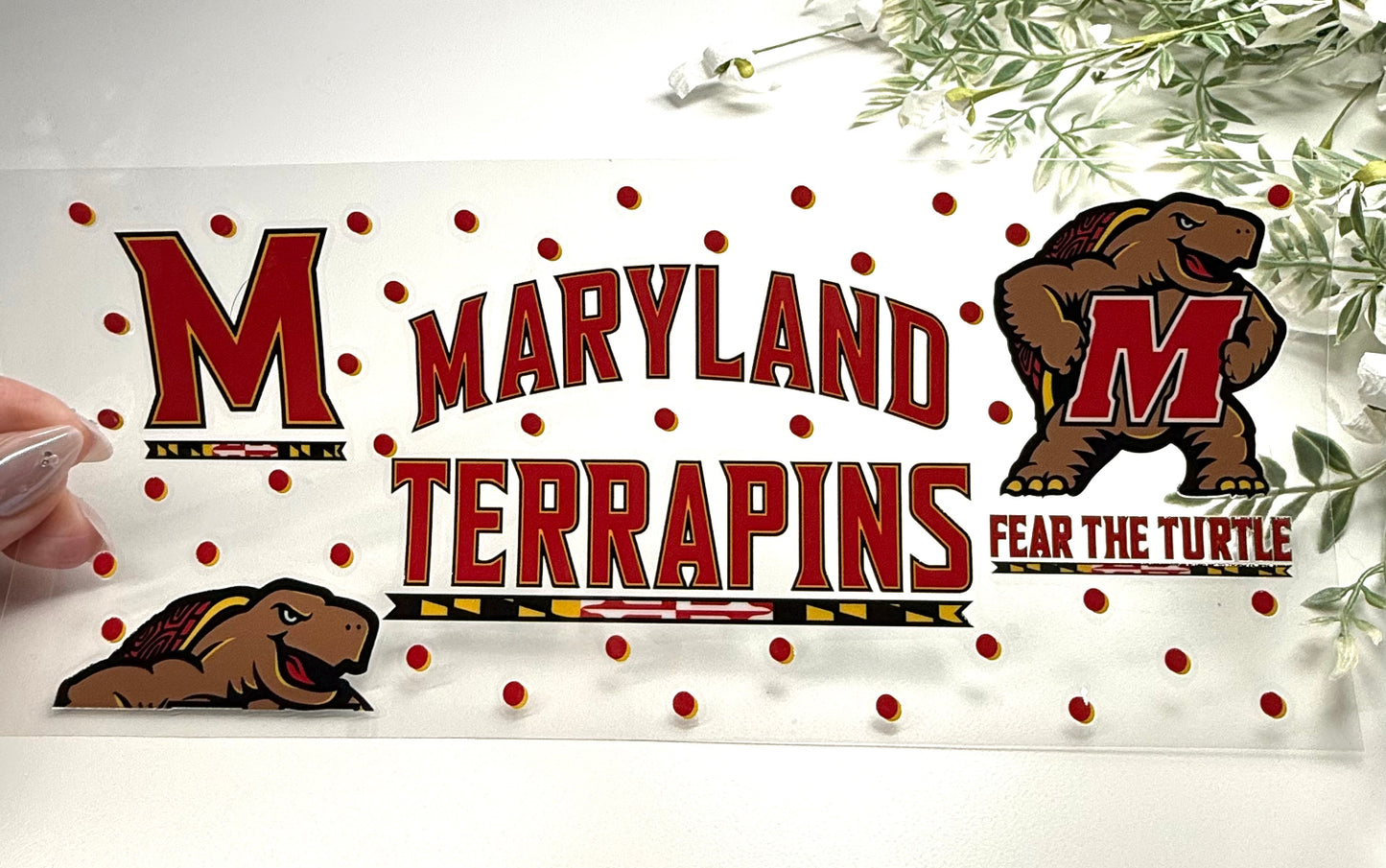 Maryland Terps UVDTF