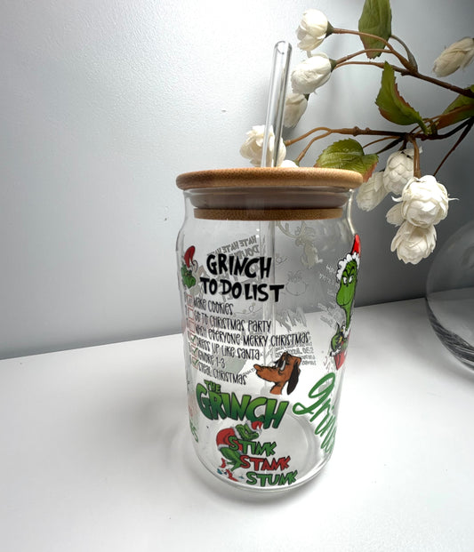 Grinch 12 0z cup