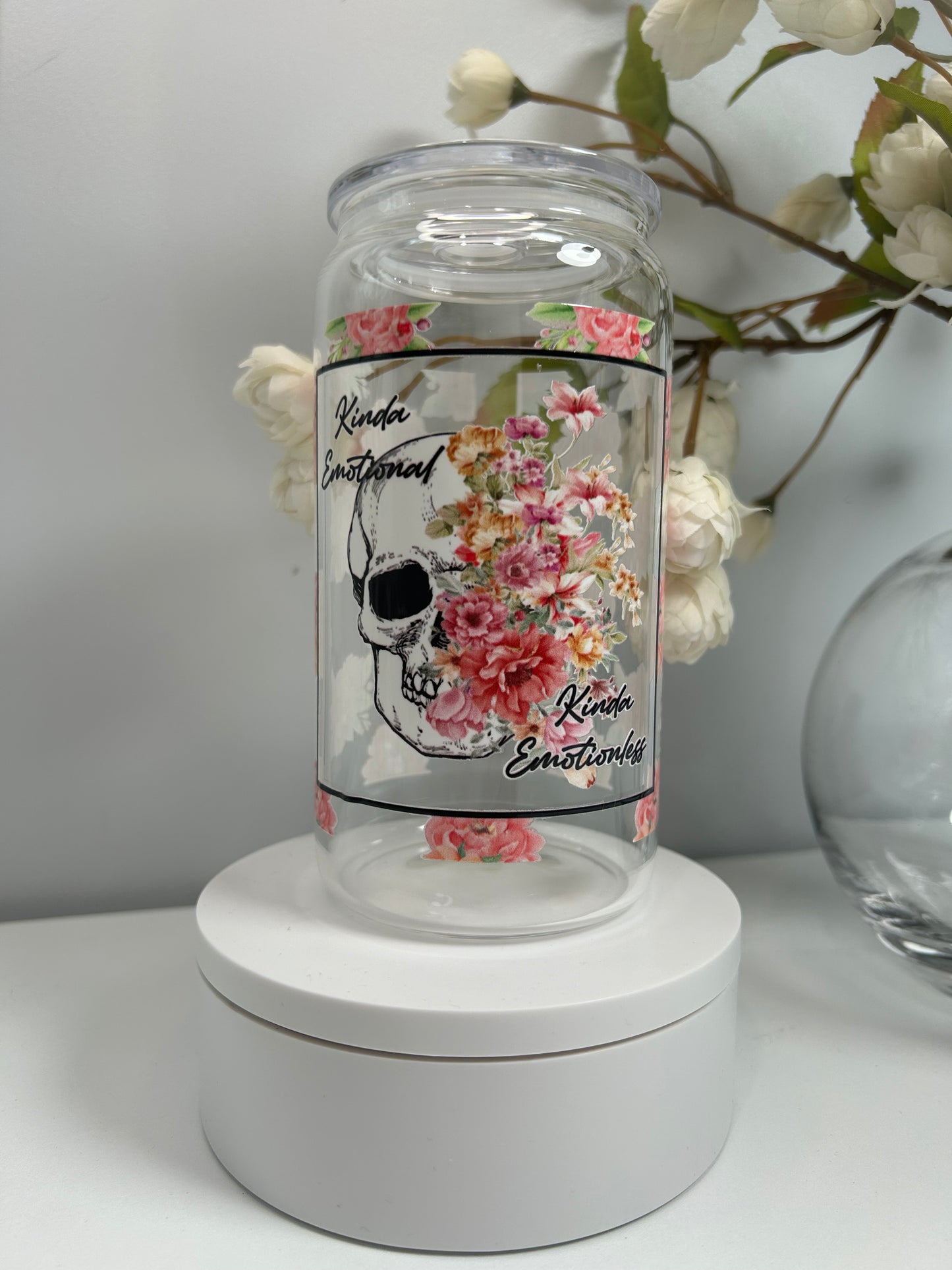 Skull & Flowers