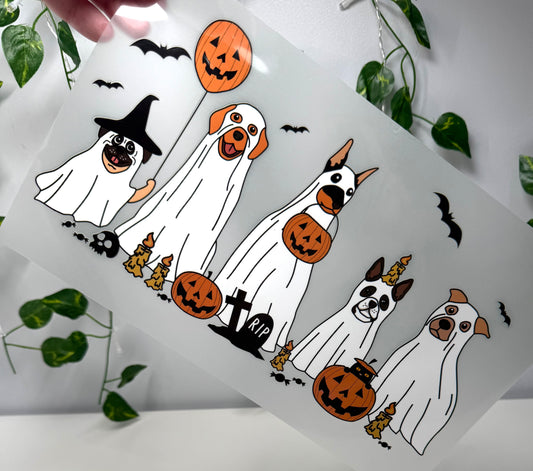 Trick or Treating Pups DTF