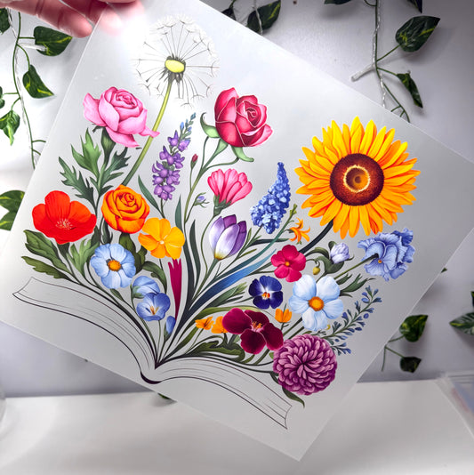 Wild Flowers Book DTF