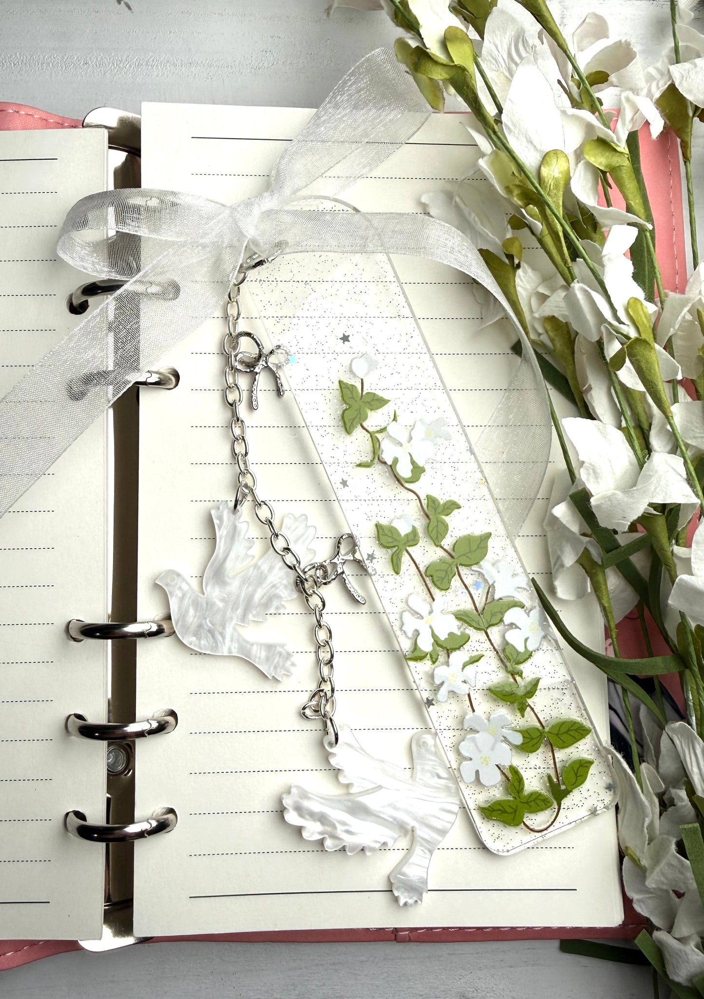 Jecii Heavens Calling Dove Bookmark