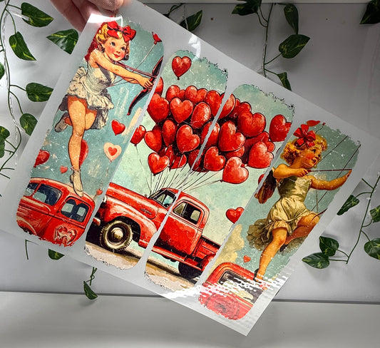 V-day Cupid Truck DTF