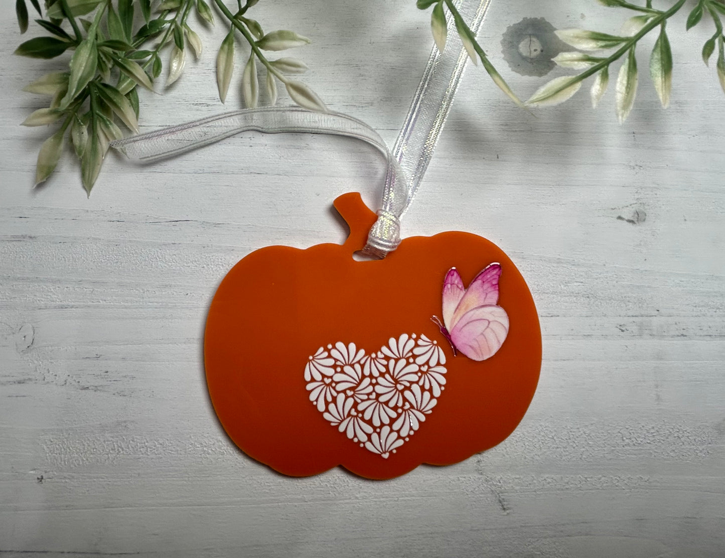 Orange Pumpkin Bookmark