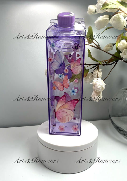 Butterflies Milk Carton 16 oz