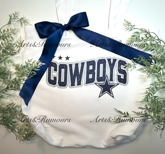 Blue Cow-Boys tote